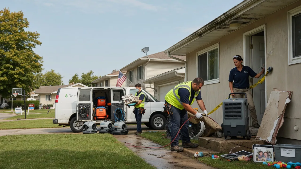 Water Damage Restoration in Ophiem, IL near me